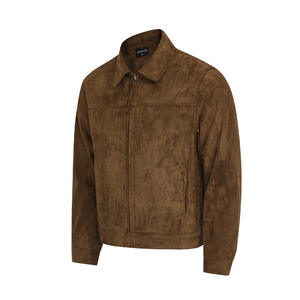 Blouson Bomber Unisexe Automne-Hiver Style Américain Rétro Haut de Gamme Décontracté Ample avec Fermeture Éclair et Broderies – Veste Homme Durable - Product Image 2