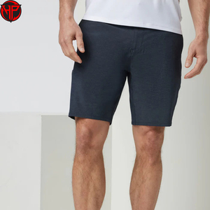 Shorts décontractés amples et respirants pour hommes, écologiques, couleur unie, style jogger, boutonnés, plissés, streetwear - Product Image 2