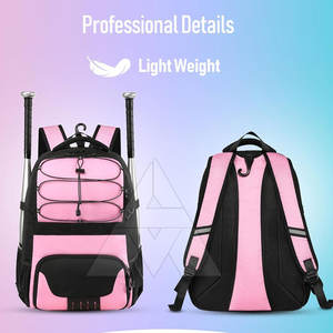 Sacs de baseball de style moderne, en matériau durable, avec logo personnalisé, imperméables - Product Image 3