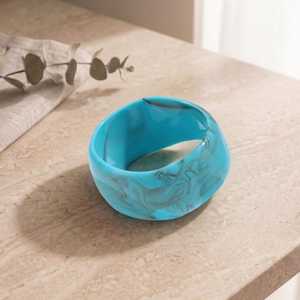 Bracelet jonc élégant en résine MN Exports, fait main, bijou de mode moderne pour femme, accessoire de poignet décoratif micro-incrusté, cadeau - Product Image 5