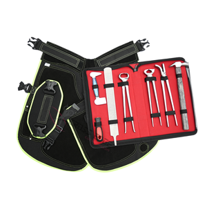 Complete Horse Shoeing Tool Set Farrier <b>Apron</b> Included Hoof Nipper Hammer Alligator Clincher Shoe Puller Rasp File Hoof Buffer - Product Image 5