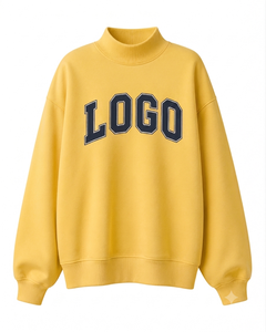 Sudadera Oversize de Cuello Alto para Mujer, Nueva Colección Casual, Ajuste Cómodo y Relajado, Proveedor Mayorista - Product Image 1