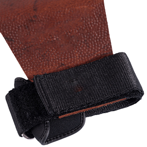 Customized Heavy Duty Cross-Fit <b>Hand</b> Grip Neoprene Padded Cowhide Leather Palm Guard Non-Slip <b>Hand</b> Grips Hook Loop Advanced - Product Image 6