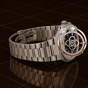 Montre Hip Hop en Moissanite pour Homme, entièrement sertie de pierres VVS, montre-bracelet de luxe - Product Image 2