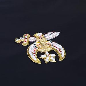 <b>Masonic</b> Shriner Chain Collar <b>Case</b> Soft Padded Lining with Hand Made Logo Fabric type Durable Soft Material - Product Image 2