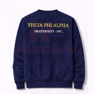 Sudadera Personalizada al por Mayor con Letras Griegas para Mujeres, Sudadera de Alta Calidad con Letras Griegas para Mujeres, Logotipo Personalizado - Product Image 2