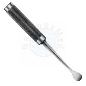 Elevador Espinal Recto NABSONS MED de Acero Inoxidable, Instrumento Quirúrgico Ortopédico Manual, Elevador Óseo, Herramienta Quirúrgica de Precisión - Product Image 5