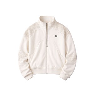 Streetwear Label Premium Bling Hotfix Rhinestone Zip Up Hoodies High GSM Fleece Oversized Boxy Fit Fashion Brand Manufacturing - Product Image 2