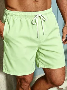 Wholesale Custom Swim Shorts Lightweight Comfortable Fit Durable Fabric Trendy Styles for <b>Men</b> Women Kids Beachwear - Product Image 2