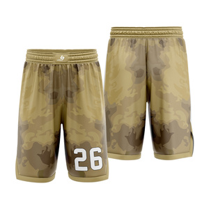 Custom Basketball Shorts Quick Dry Breathable Mesh Sports Shorts Sublimation Team Wear OEM ODM Manufacturer Wholesale - Product Image 3