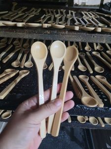 Utensilio de cocina Vietchoice de alta calidad, espejo pulido, ecológico, de madera de caucho natural Acasia y bambú, para sartenes antiadherentes. - Product Image 3