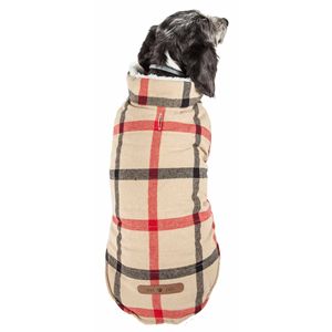 Manteau isolant pour chien Allegiance, style classique à carreaux, vêtements pour animaux de compagnie de qualité supérieure - Product Image 2