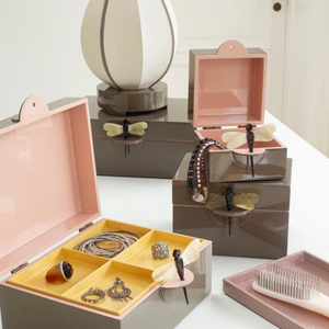 Caja de Joyería de Lacado Sostenible de Vietnam, Elegante Estuche Decorativo con Acabado a Mano para Tiendas de Regalos de Lujo y Exportación B2B - Product Image 4