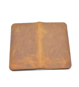 Porte-cartes de crédit haut de gamme en cuir véritable personnalisé pour hommes et femmes Portefeuille long en cuir véritable LSW-0034 personnalisé OEM - Product Image 3