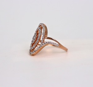 Anillo de Oro Amarillo Sólido de 14K con Diamante Cultivado en Laboratorio de 1 Quilate, Corte Redondo, Brillante y Pulido, Anillo de Boda para Mujer, Color D a G, Claridad IF SI2 - Product Image 5