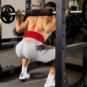 เข็มขัดยกน้ำหนักแบบดึงขึ้นน้ำหนักทำจากไนลอน EVA สำหรับออกกำลังกายในยิมยกน้ำหนักแบบออกแบบได้ตามที่ต้องการ - Product Image 3