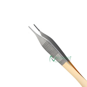 Pinces à pansements en acier inoxydable les plus vendues, instrument chirurgical manuel certifié CE, pinces à pansements de haute qualité - Product Image 2
