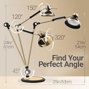 Lampe de table en laiton poli de haute qualité avec abat-jour en forme de tambour pour un éclairage intérieur luxueux - Product Image 4