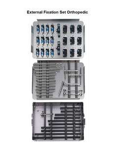 Ensemble d'instruments de fixation externe orthopédique chirurgicale, fabricant d'ensembles de fixation externe médicale par Dentavex - Product Image 3