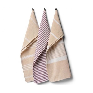 Tissu d'ustensile brodé lavable imprimé numérique citron en vente Serviette de cuisine absorbante ultra douce avec Logo personnalisé - Product Image 3