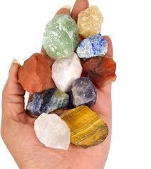 Raw Stone <b>Crystal</b> Collection Agate Multicolor Natural Gemstone <b>Cluster</b> Art Decor - Product Image 2