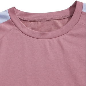 Men's Summer Casual 2-Piece <b>Set</b> Color Blocking T-Shirt Shorts Breathable <b>Knitted</b> Cotton Spandex Crew Neck Workout Wear - Product Image 6