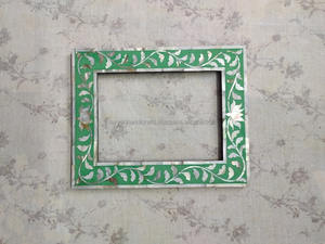 Marco de Fotos Personalizado con Incrustaciones de Hueso, la Elección Perfecta con Diseño de la India - Product Image 5