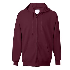 Sudadera con capucha para hombre, estilo urbano, 100% algodón, forro polar grueso, antiarrugas, transpirable, lisa, con capucha. - Product Image 3