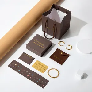 Lionwrapack 맞춤 보석 상자 세트: 목걸이, 반지, 귀걸이 및 그 너머를 위한 친환경 포장