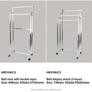 Support de présentation moderne en métal personnalisé pour extensions de cheveux et perruques, idéal pour salons, magasins et usage intérieur - Product Image 4