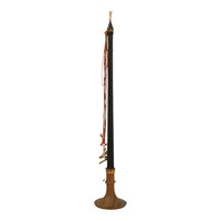 Nadaswaram Ist Quality Vintage Brass Wind Instrument Wooden Reed Pipe Handmade Musical Instrument With Carrying Case for Perfo