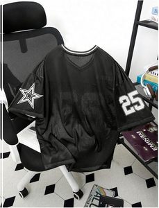 Men's Y2k Number Graphic Jersey <b>T</b>-<b>Shirt</b> Short Sleeve Oversized Football Jersey <b>Shirts</b> Streetwear - Product Image 2