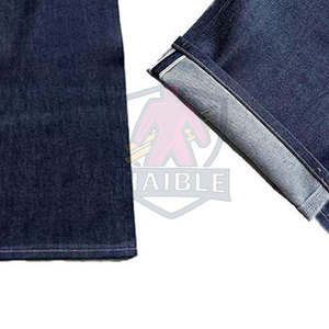 กางเกงยีนส์ทรงหลวมผู้ชายคุณภาพสูง น้ำหนักเบา ติดกระดุม สีพื้น ผ้าฝ้าย 100% ขายดีสำหรับผู้ใหญ่ - Product Image 4