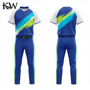Uniforme de Béisbol de Diseño Personalizado, Conjunto Completo, Jersey y Pantalones Sublimados, Tela de Alta Calidad, Absorbente de Sudor y Transpirable - Product Image 5