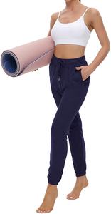 High-Waisted <b>Ladies</b> Joggers XL Sweatpants Lace XL Women's Casual Sweatpants Loose Drawstring Winter Workout Lounge <b>Pants</b> Pockets - Product Image 6