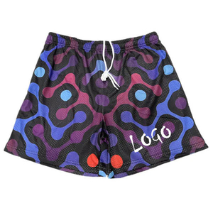 Shorts de sport personnalisés en sublimation, respirants, avec cordon de serrage, anti-rides, pour hommes - Product Image 1