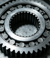 Anneau d'engrenage en acier forgé de haute précision personnalisé OEM pour camions, engins de construction, réducteurs de broyeurs à billes à dents internes et externes
