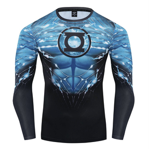 Camiseta de Compresión Deportiva de Tela Premium, Camiseta de Entrenamiento, Proveedor de Ropa Deportiva con Impresión Personalizada - Product Image 1