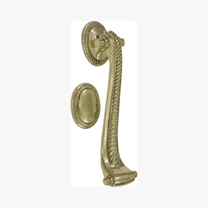 Pomo de Puerta Vertical Moderno de Latón Sólido, Herraje Decorativo Duradero para Entrada, Cocina, Baño, Sala de Estar, con Tornillos de Instalación - Product Image 6