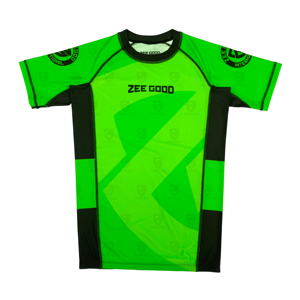Rashguard pour homme, manches courtes, en spandex et polyester, dernier design, fabriqué au Pakistan, pour adultes. - Product Image 1