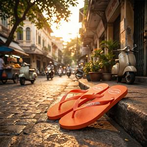 รองเท้าแตะโรงแรมสำหรับใช้งานกลางแจ้ง ทำจากวัสดุ EVA  สามารถออกแบบโลโก้ได้ตามต้องการ |   น้ำหนักเบา ทนทาน ระบายอากาศได้ดี |   ผลิตในเวียดนาม |   ทุกฤดูกาล - Product Image 1