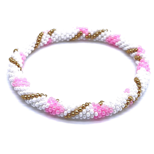 New <b>Cute</b> Fashion Jewelry Premium Quality Unisex Glass Beads Cuff <b>Bracelet</b> Handmade Sustainable by HF CRAFTS - Product Image 6