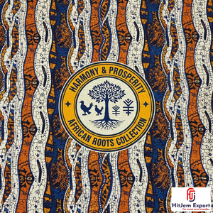 Tissu africain imprimé sur mesure, design nigérian, tissu de luxe pour robes de mariée, vêtements de fête et ameublement. - Product Image 6