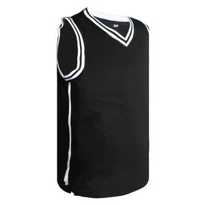 เสื้อบาสเก็ตบอลราคาส่ง OEM ระบายอากาศได้ดี ราคาดีที่สุด แห้งเร็วสองเท่า กันน้ำ สีพื้น เนื้อผ้านุ่ม - Product Image 3