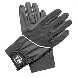 Guantes de Equitación Personalizados para Salto de Obstáculos, Transpirables, de Cuero Sintético, con Palma Reforzada y Agarre en los Dedos, para Verano - Product Image 1