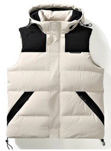 Gilet matelassé sans manches en polyester de qualité supérieure, sur mesure, décontracté, épais, léger et chaud pour l'hiver - Product Image 5