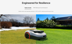 Navimow I215 Electric Cordless LiDAR Robotic Lawn Mower OEM AI Navigation No Boundary Self-Propel Automatic Grass Cutting - Product Image 2