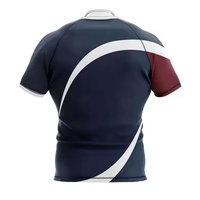 Uniformes de Rugby Profesionales Personalizados de Alta Calidad, Proveedor Directo de Fábrica, Camisetas de Rugby Unisex con Estampado Personalizado, Último Modelo
