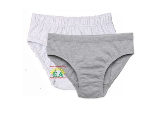 Vente en gros 100% coton doux premium slips tricotés culottes sans couture slips filetés ensemble pour bébé garçons enfants sous-vêtements de l'inde - Product Image 3