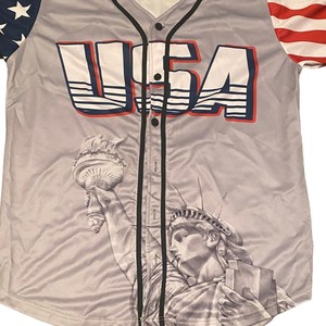 Uniforme de Béisbol de Secado Rápido, Jersey de Béisbol Personalizado con Logotipo, Manga Corta, Bordado, a la Moda, para Softbol - Product Image 3